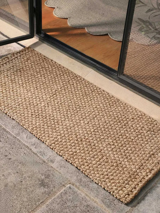 Textured Jute Doormat - Double